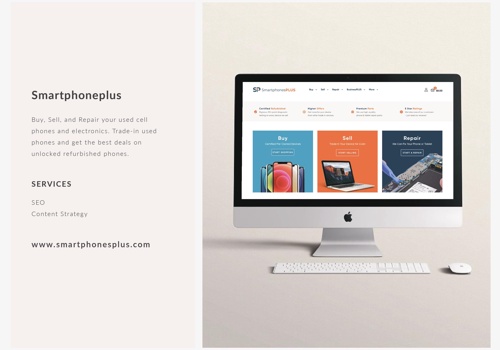 Search Engine Optimization Package Example: Smartphoneplus