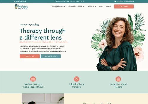Branding Package Example: McAtee Psychology Branding