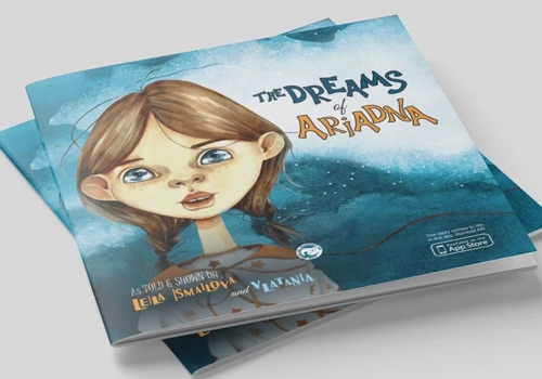 UX/UI Design Package Example: AR app, Ariadna Dreams