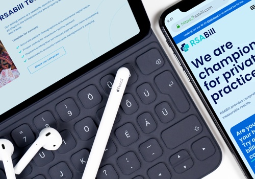 Web Design Package Example: Website Design and Development for RSABill Site