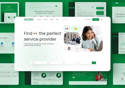 IT Strategy Consulting Package Example: Web service for finding jobs in Italy