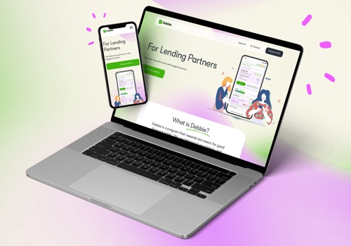 UX/UI Design Package Example: UI/UX And Webflow Development For Fintech