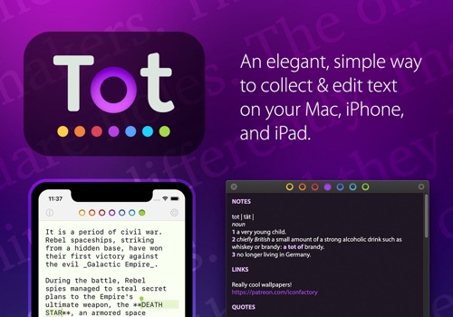 Mobile App Development Package Example: Tot