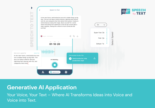 AI Development Package Example: Voice and Text - Generative AI Application
