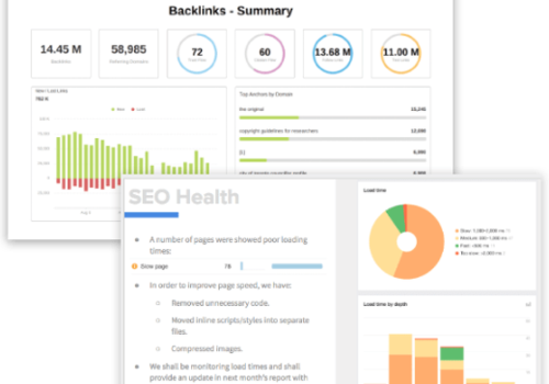 Search Engine Optimization Package Example: Diamond Resorts