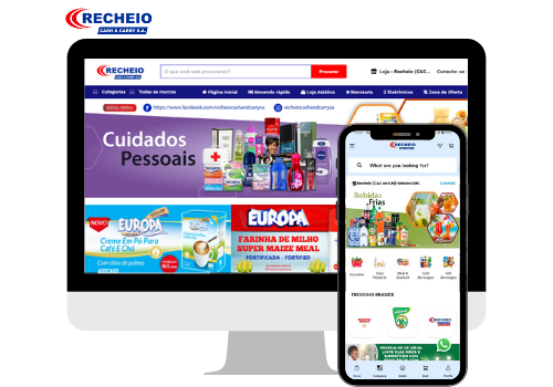 E-Commerce Development Package Example: Online Supermarket App, ERP Integration, Hosting