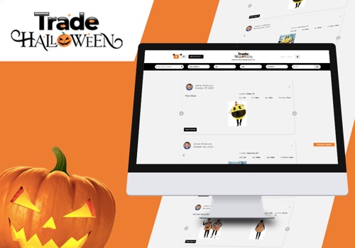 Web Design Package Example: Trading Halloween Costume Website