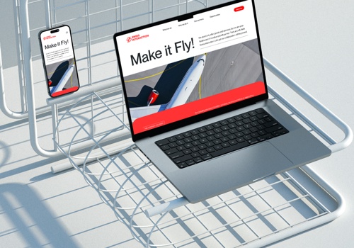 Branding Package Example: Branding & UX\UI design for provider of aviation