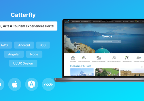 Web Development Package Example: Catterfly Travel