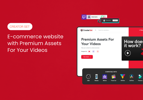 Web Design Package Example: CreatorSet