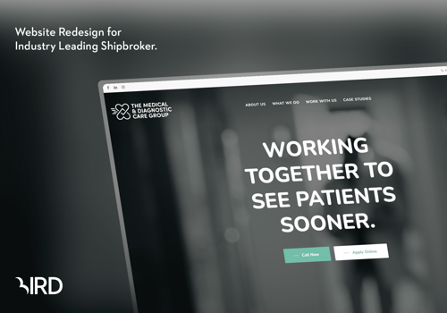 Search Engine Optimization Package Example: MD CARE GROUP - Website Design