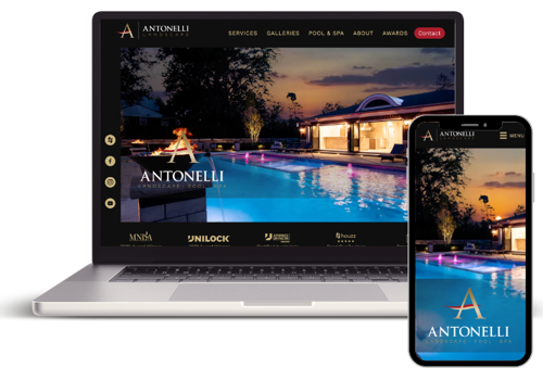 Search Engine Optimization Package Example: Antonelli Landscape Website
