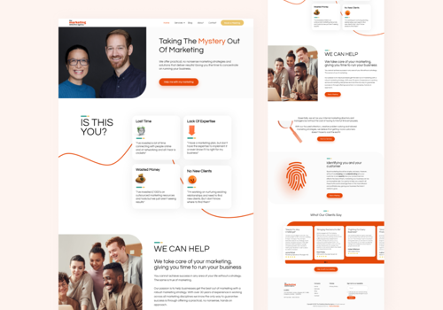 Web Design Package Example: The Marketing Detective Agency Website Revamp
