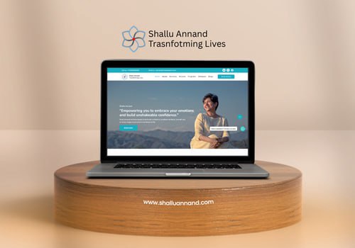 Web Design Package Example: Shallu Annand
