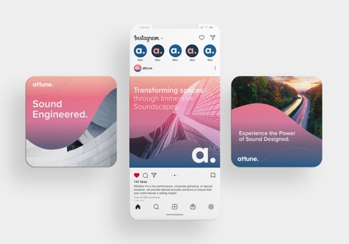 Web Design Package Example: Shaping Sound for a Better Tomorrow.