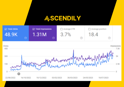 Search Engine Optimization Package Example: Organic SEO Growth For Tech E-commerce Store