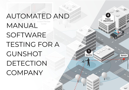 Application Testing Package Example: SOFTWARE TESTING FOR A GUNSHOT DETECTION COMPANY