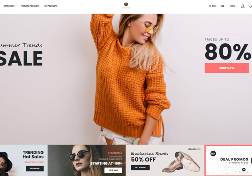 Web Design Package Example: Jonesiest Boutique LLC