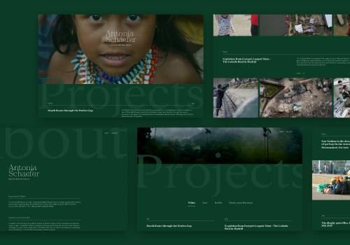 Web Development Package Example: Antonia Schäfer - Freelance Journalist & Reporter