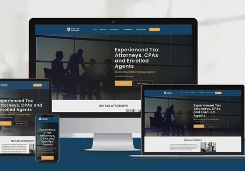 Digital Strategy Package Example: The Tax Defenders