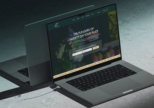 Web Design Package Example: Effortless Ordering for Busy Food Lovers