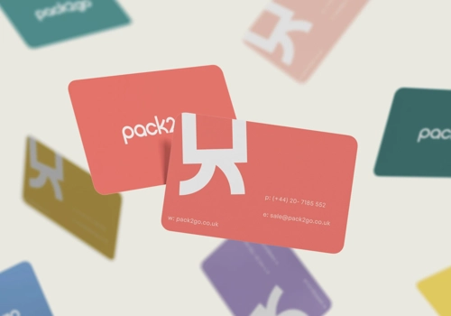 Branding Package Example: Pack2go  Brand Identity
