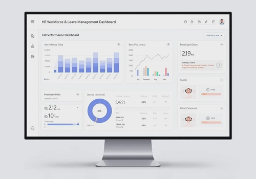 BI & Big Data Consulting & SI Package Example: HR Workforce & Leave Management Dashboard