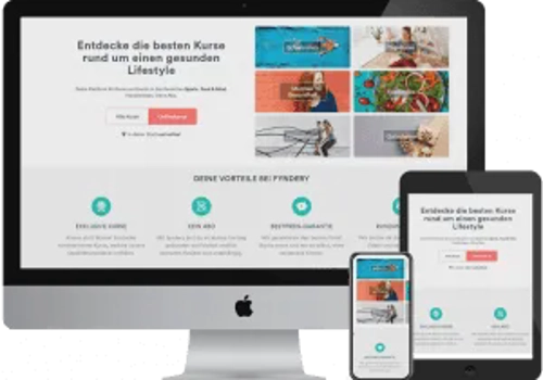 Custom Software Development Package Example: Marktführer im Bereich Healthy Living