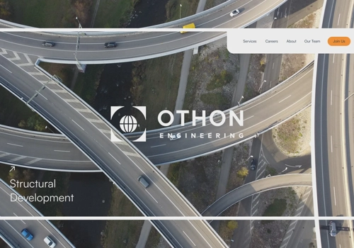 Branding Package Example: Othon Engineering Industrial Branding & Website