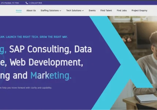 Branding Package Example: web development
