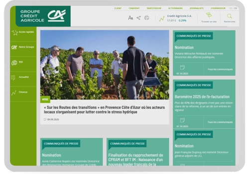 Translation Package Example: Case Study: Crédit Agricole CIB