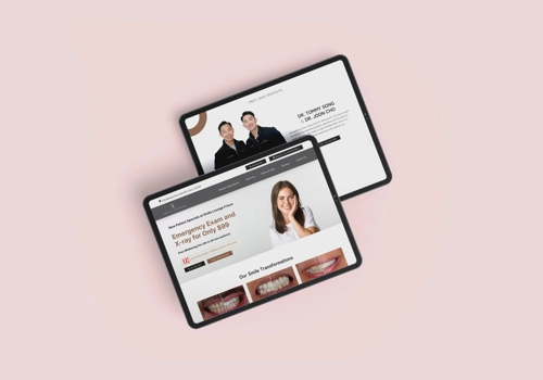 Search Engine Optimization Package Example: Smile Lounge - Google Ads & SEO