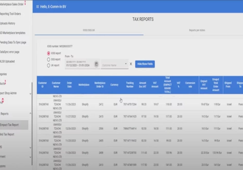 DevOps Managed Services Package Example: VAT Compliance & Reporting System |Postman |Docker