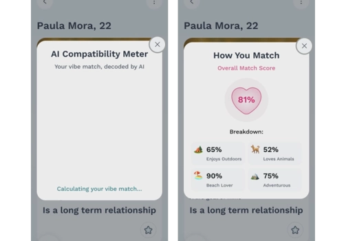 Mobile App Development Package Example: Frangle - Social Media App Development
