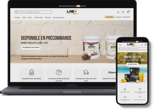 Web Design Package Example: Custom Shopify Product Page for a Premium Sports N