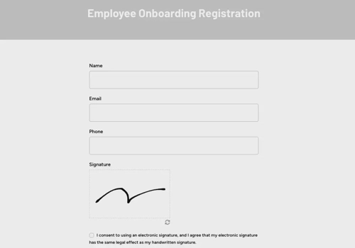 Web Development Package Example: Employee Onboarding Automation with WordPress