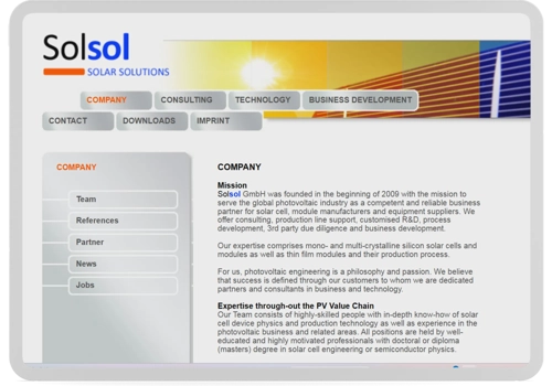 Translation Package Example: Case Study: Solsol Asia
