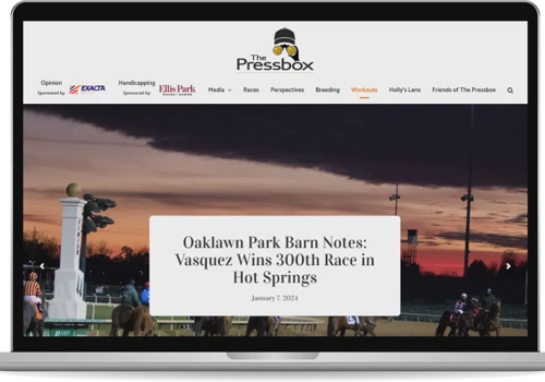 Digital Strategy Package Example: The Pressbox