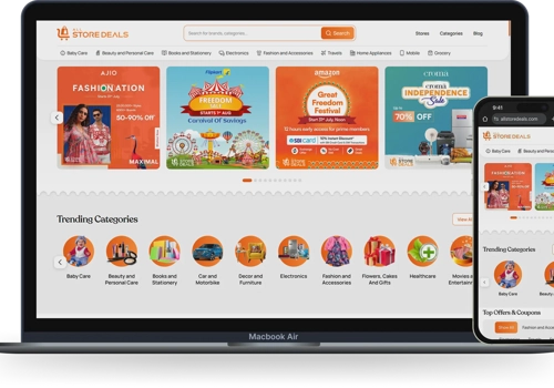Web Development Package Example: Custom WordPress Affiliate Platform for All Store