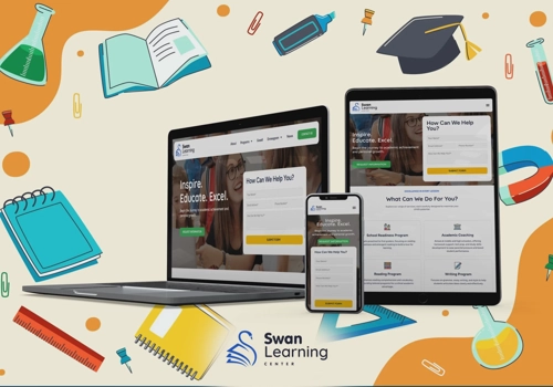 Web Development Package Example: Swan Learning Center