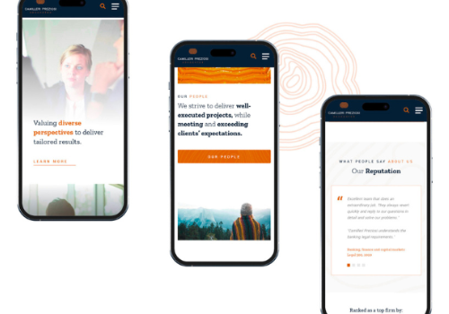 Web Design Package Example: Redefining a Top-tier, Legal Brand