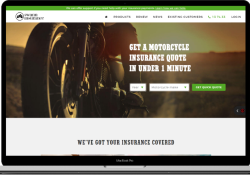 Search Engine Optimization Package Example: Swann Insurance