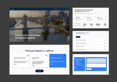 Branding Package Example: Consto Group - Recruitment Agency