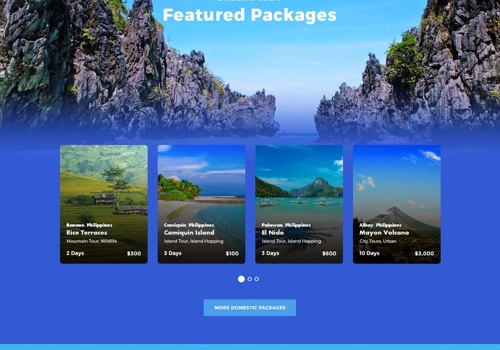 Web Design Package Example: Project with Earth Explorers – Travel and Tours