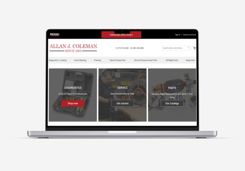 E-Commerce Development Package Example: Allan J. Coleman - Site Migration to Magento 2