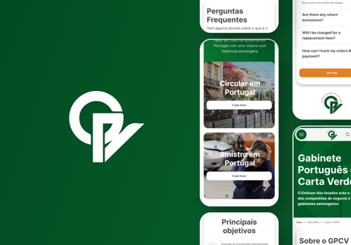 Web Development Package Example: Gabinete Português da Carta Verde