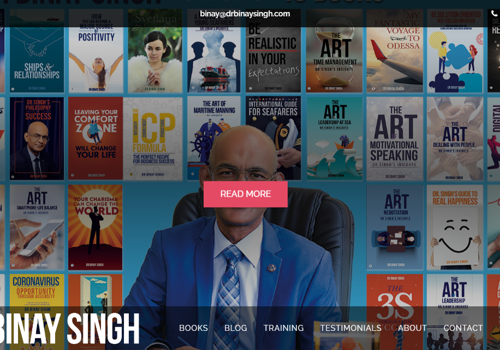 Digital Strategy Package Example: Dr. Binay Singh