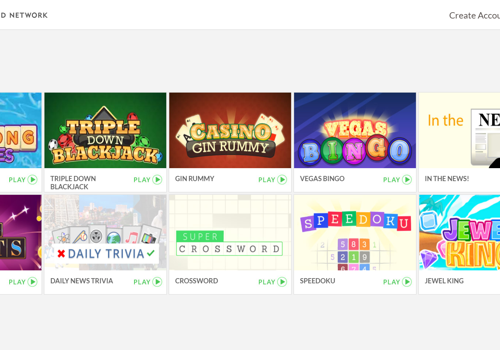Mobile App Development Package Example: Game Cloud Network and Games