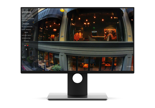 Web Design Package Example: CafeZone Web Tssraım
