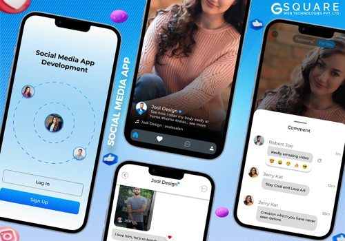 Mobile App Development Package Example: Social Media App